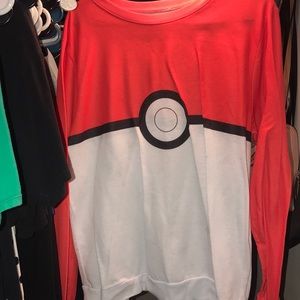 Pokéball long sleeve shirt